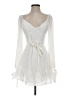 Saints + Secrets 100% Polyester Ivory Cocktail Dress Size S - photo 1