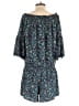 Raga 100% Polyester Paisley Blue Romper Size M - photo 2