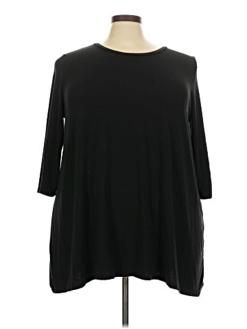 Jessica London 3/4 Sleeve Top (view 1)