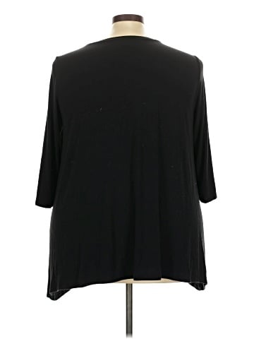 Jessica London 3/4 Sleeve Top (view 2)