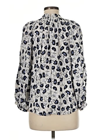Rebecca Taylor 3/4 Sleeve Silk Top (view 2)