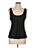Assorted Brands 100% Polyester Black Sleeveless Top Size L - photo 1