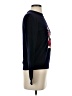 MSGM 100% Acrylic Graphic Blue Pullover Sweater Size S - photo 4