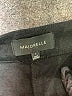 Majorelle Solid Black Dress Pants Size S - photo 7