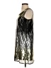 Emmelee 100% Polyester Metallic Silver Cocktail Dress Size S - photo 5