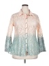 Soft Surroundings Color Block Pink 3/4 Sleeve Blouse Size XXL (estimated) - photo 1