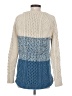 L.L.Bean Signature 100% Cotton Color Block Blue Pullover Sweater Size XS - photo 2