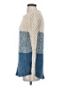 L.L.Bean Signature 100% Cotton Color Block Blue Pullover Sweater Size XS - photo 5