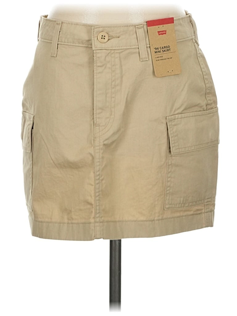 Pre-owned Levi's Casual Skirt In Tan