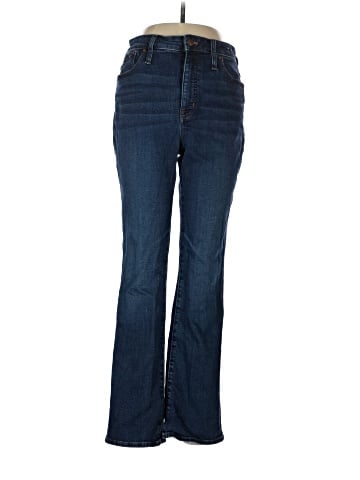 Madewell Tall Curvy Kick Out Crop Jeans in Colleton Wash (view 1)