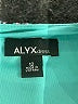 Alyx 100% Polyester Chevron-herringbone Teal Casual Dress Size 12 - photo 7