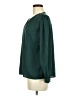 Shein 100% Polyester Green Long Sleeve Blouse Size 6 - photo 5