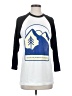 Next Level Apparel Blue 3/4 Sleeve Top Size S - photo 1