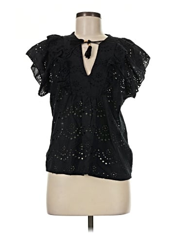 Nicole Miller Artelier Short Sleeve Blouse (view 1)