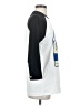 Next Level Apparel Blue 3/4 Sleeve Top Size S - photo 4