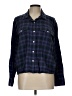 Rag & Bone Plaid Blue Long Sleeve Button-Down Shirt Size L - photo 1