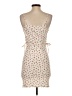 Endless Blu Floral Ivory Casual Dress Size S - photo 2