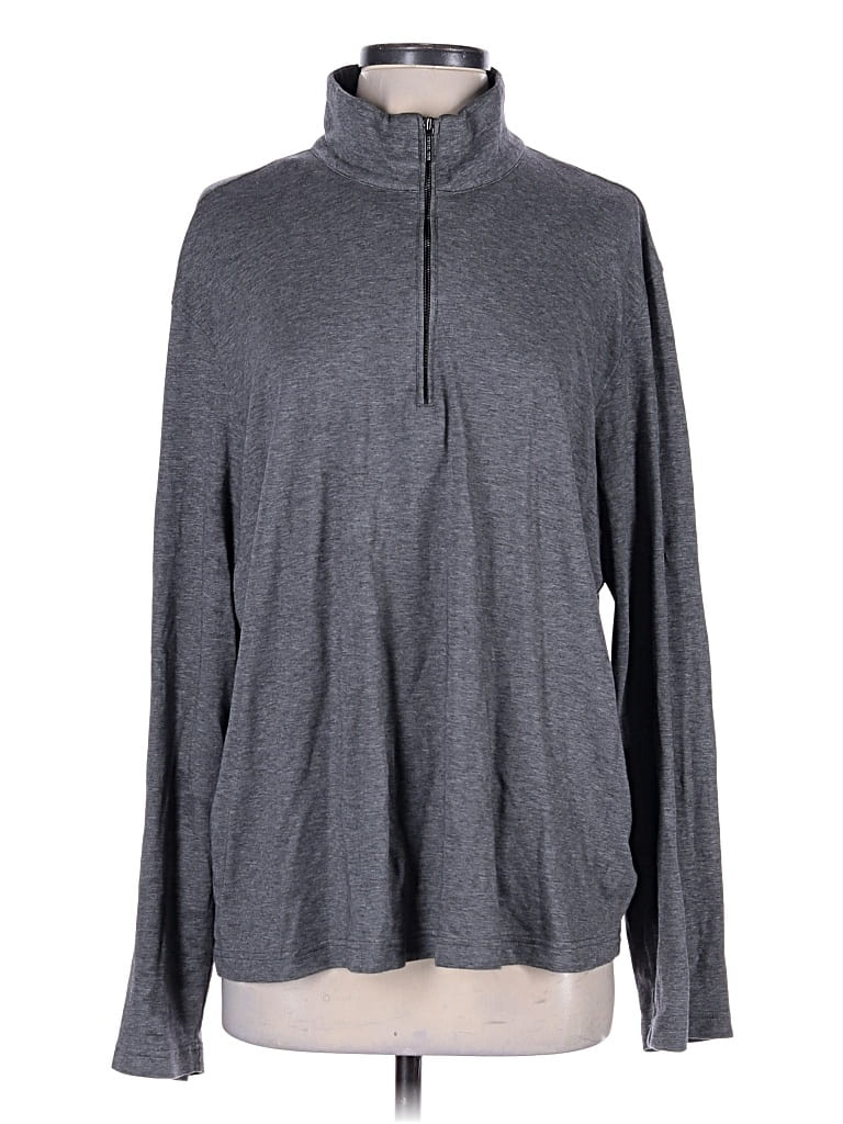 Pre-owned Michael Kors Long Sleeve Turtleneck In Gray