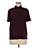 Assorted Brands Burgundy Short Sleeve Top Size M - photo 1