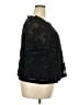 City Chic 100% Polyester Black Short Sleeve Top Size 20 Plus (L) - photo 4