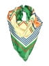 Vince Camuto 100% Polyester Green Scarf One size - photo 1