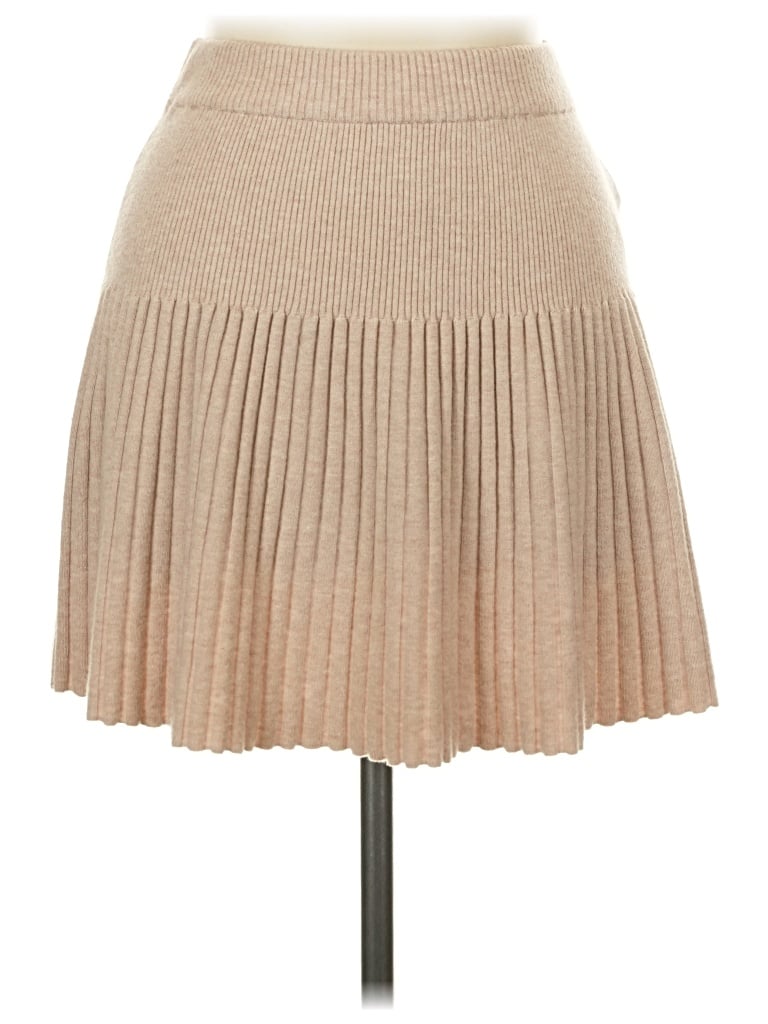 Pre-owned Sincerely Jules Casual Skirt In Tan