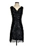 Max Studio 100% Nylon Stars Black Cocktail Dress Size XS - photo 1