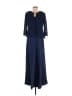 Alex Evenings Blue Casual Dress Size 8 - photo 1