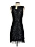 Max Studio 100% Nylon Stars Black Cocktail Dress Size XS - photo 2