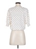 Summersalt 100% Polyester Polka Dots Ivory 3/4 Sleeve Blouse Size XS - photo 2