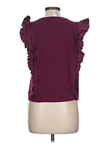 Karl Lagerfeld Paris Short Sleeve Top (view 2)