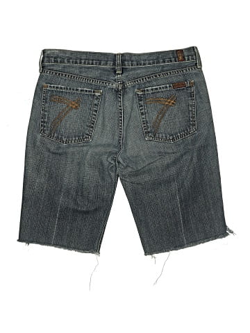 7 For All Mankind Denim Shorts (view 2)