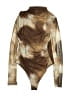 Commense Brown Bodysuit Size L - photo 1
