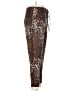 Veronica Beard 100% Linen Animal Print Brown Linen Pants Size 10 - photo 4