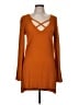 Free People Orange Pullover Sweater Size M - photo 1