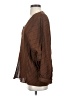 Zara Brown Long Sleeve Blouse Size XS - photo 5