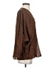 Zara Brown Long Sleeve Blouse Size XS - photo 4