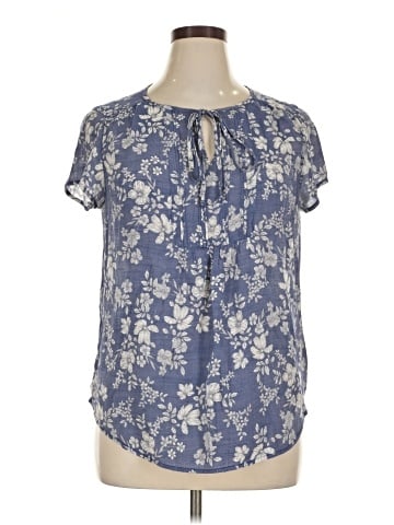 Como Vintage Short Sleeve Blouse (view 1)
