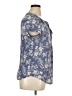 Como Vintage Blue Short Sleeve Blouse Size XL - photo 4