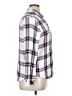 BeachLunchLounge 100% Rayon Plaid Silver Long Sleeve Button-Down Shirt Size XL - photo 4
