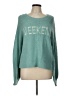 Hem & Thread Teal Pullover Sweater Size L - photo 1
