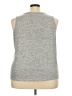 Torrid Gray Sleeveless Top Size 3X Plus (3) - photo 2