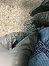 Hue Color Block Blue Jeggings Size L - photo 8