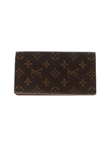Louis Vuitton Monogram Porte Cartes Credit Yen Checkbook Wallet (view 1)