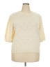 DemyLee x J.Crew Polka Dots Ivory Pullover Sweater Size XXL - photo 1