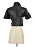 Collusion 100% Polyurethane Black Short Sleeve Blouse Size 4 - photo 2
