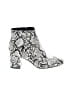 INC International Concepts Gray Ankle Boots Size 7 1/2 - photo 1