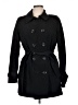 Calvin Klein 100% Polyester Black Trenchcoat Size S - photo 1