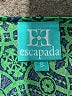 Escapada 100% Rayon Green 3/4 Sleeve Blouse Size S - photo 7