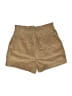 Cider Solid Brown Khaki Shorts Size S - photo 2
